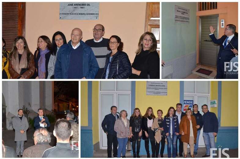 Momentos del recorrido de esta noche por calles de Los Llanos (Foto Francisco Javier Santana)